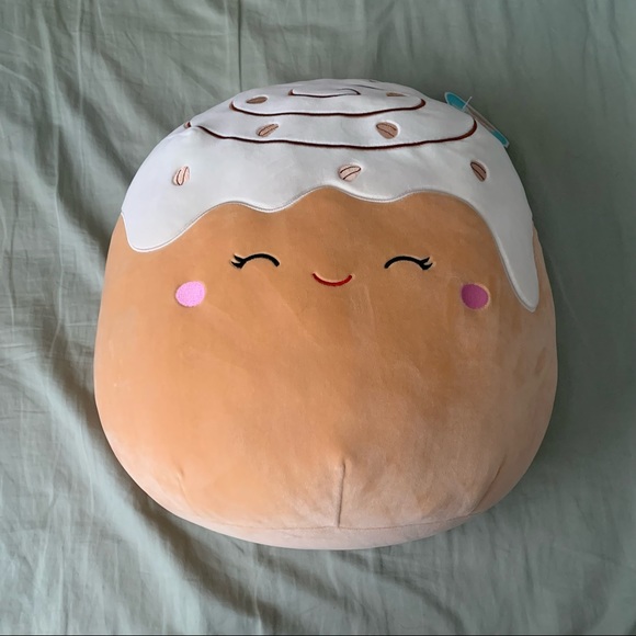 Squishmallows Toys Kellytoy Cinnamon Bun Squishmallow Poshmark